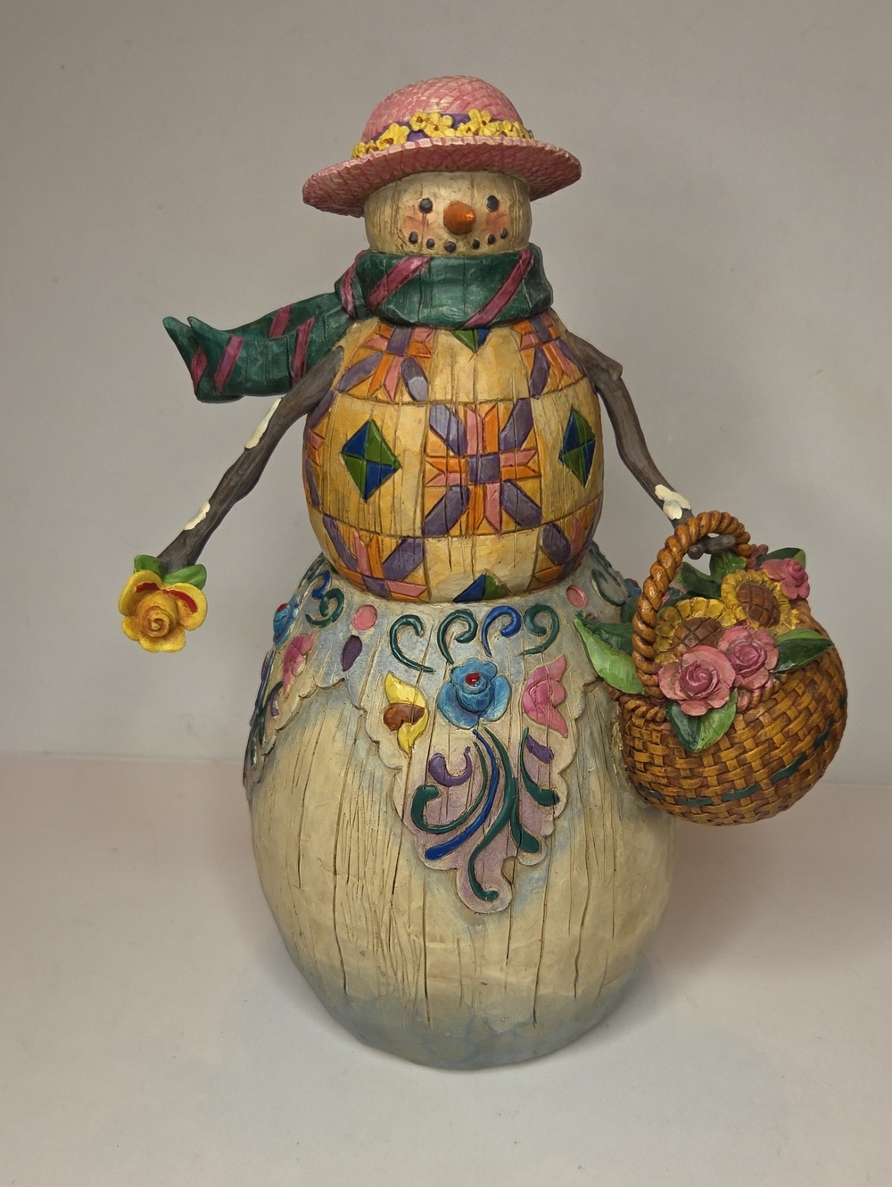 Jim Shore "Winter Promise" Heartland Creek 2003 Decorative Snowman